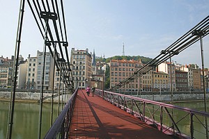 Passerelle Saint Vincent à Lyon Passerelle Saint Vincent à Lyon
